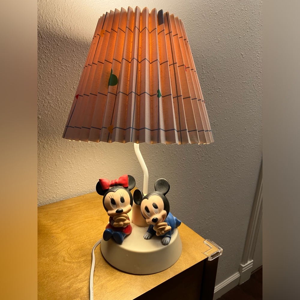 Vintage Baby Minnie Mouse and Baby Mickey Mouse